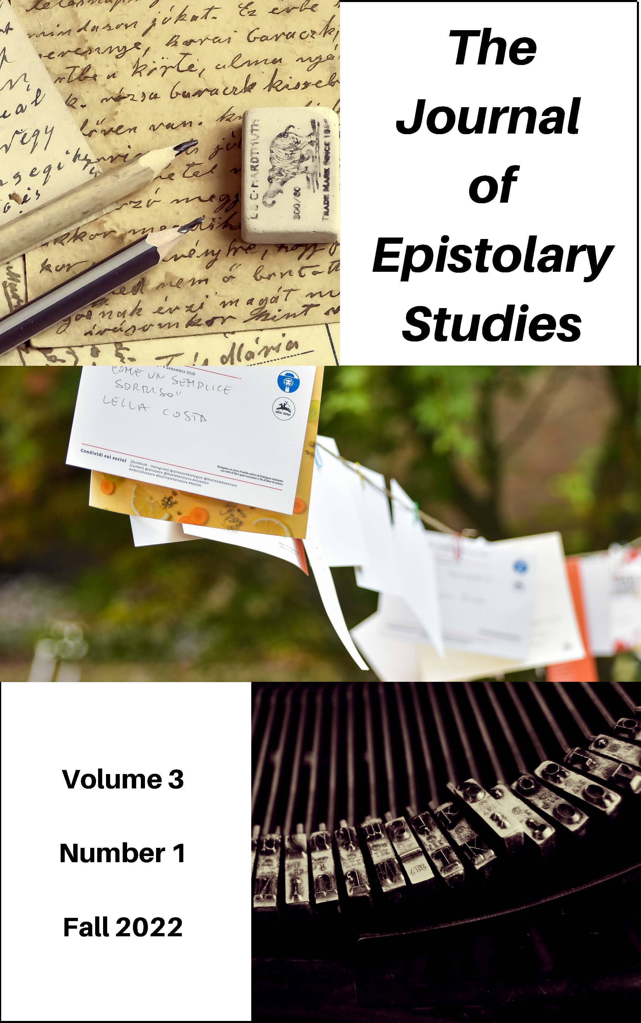 					View Vol. 3 No. 1 (2022): The Journal of Epistolary Studies
				