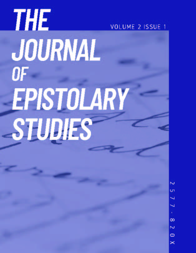 					View Vol. 2 No. 1 (2020): The Journal of Epistolary Studies
				